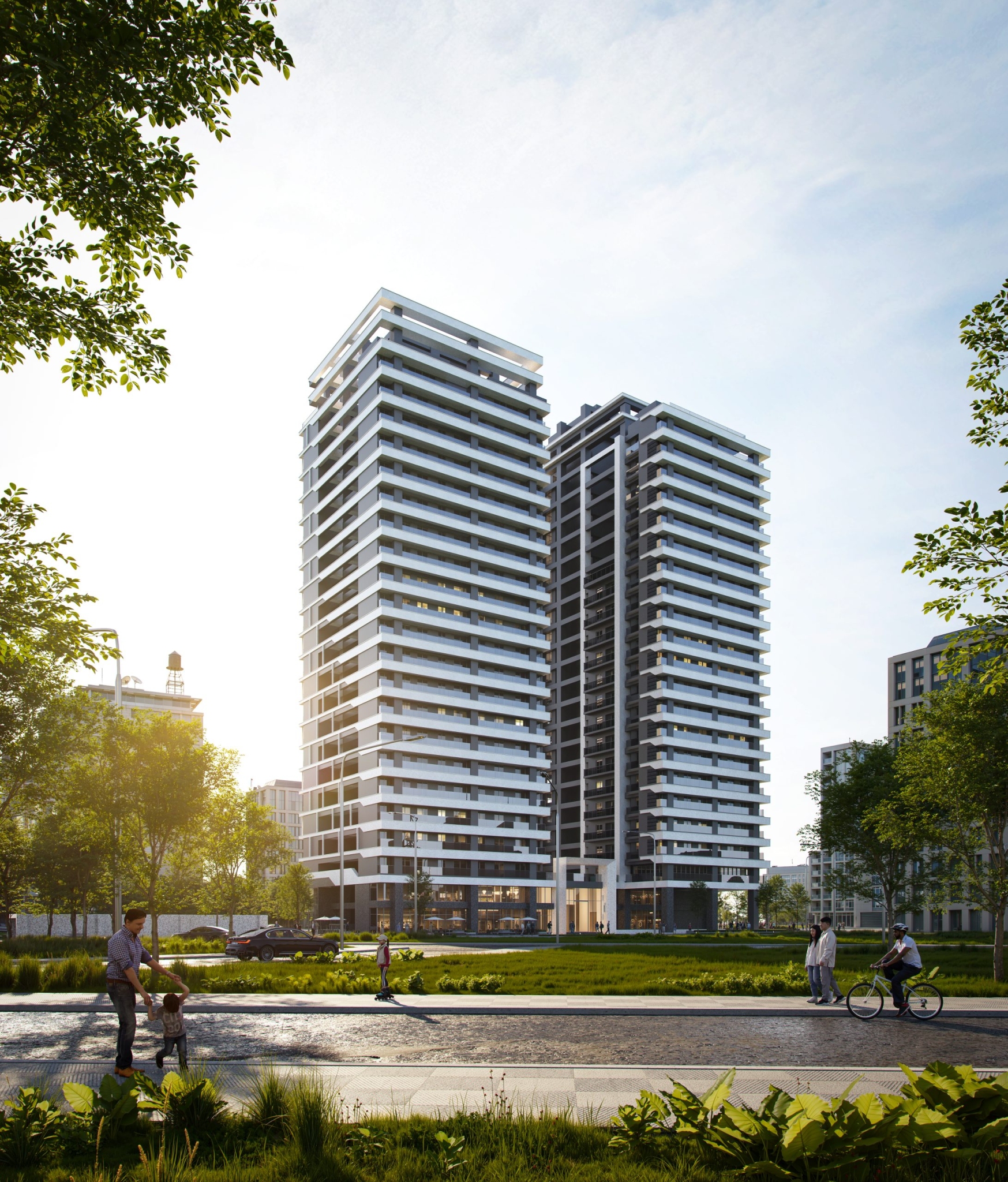 Architectural 3D Rendering Visualization3